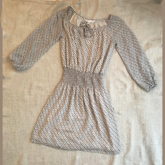 Max Studio – Smocked Waist Long Sleeve Dress - Picture 1 of 5